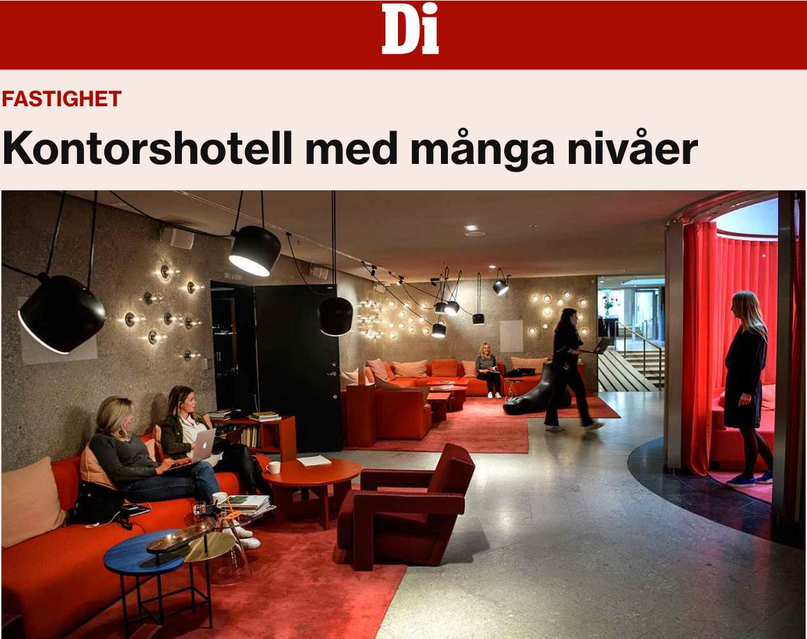 kontorshotell centrala Stockholm